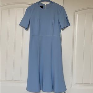 Light blue dress with cute sleeve detail